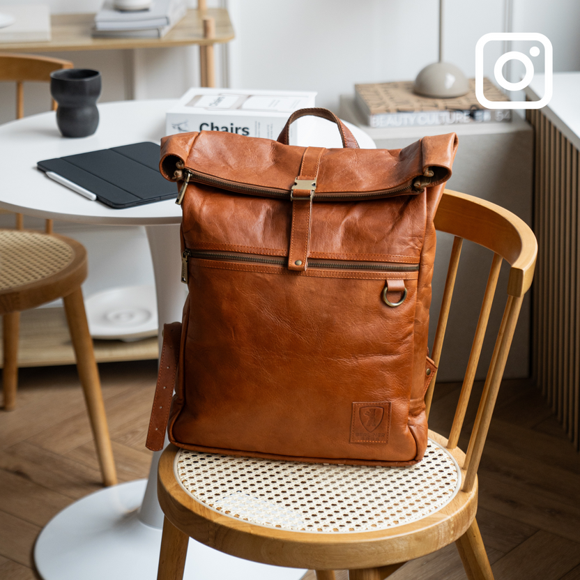 Berlin - Harnais en cuir pour photographe - Harnais en cuir pour photo - Handmade Premium Goods