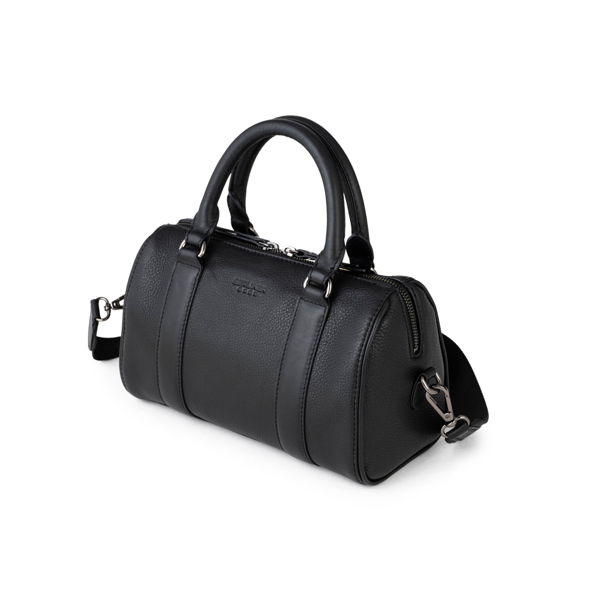 Gigi black leather discount bag