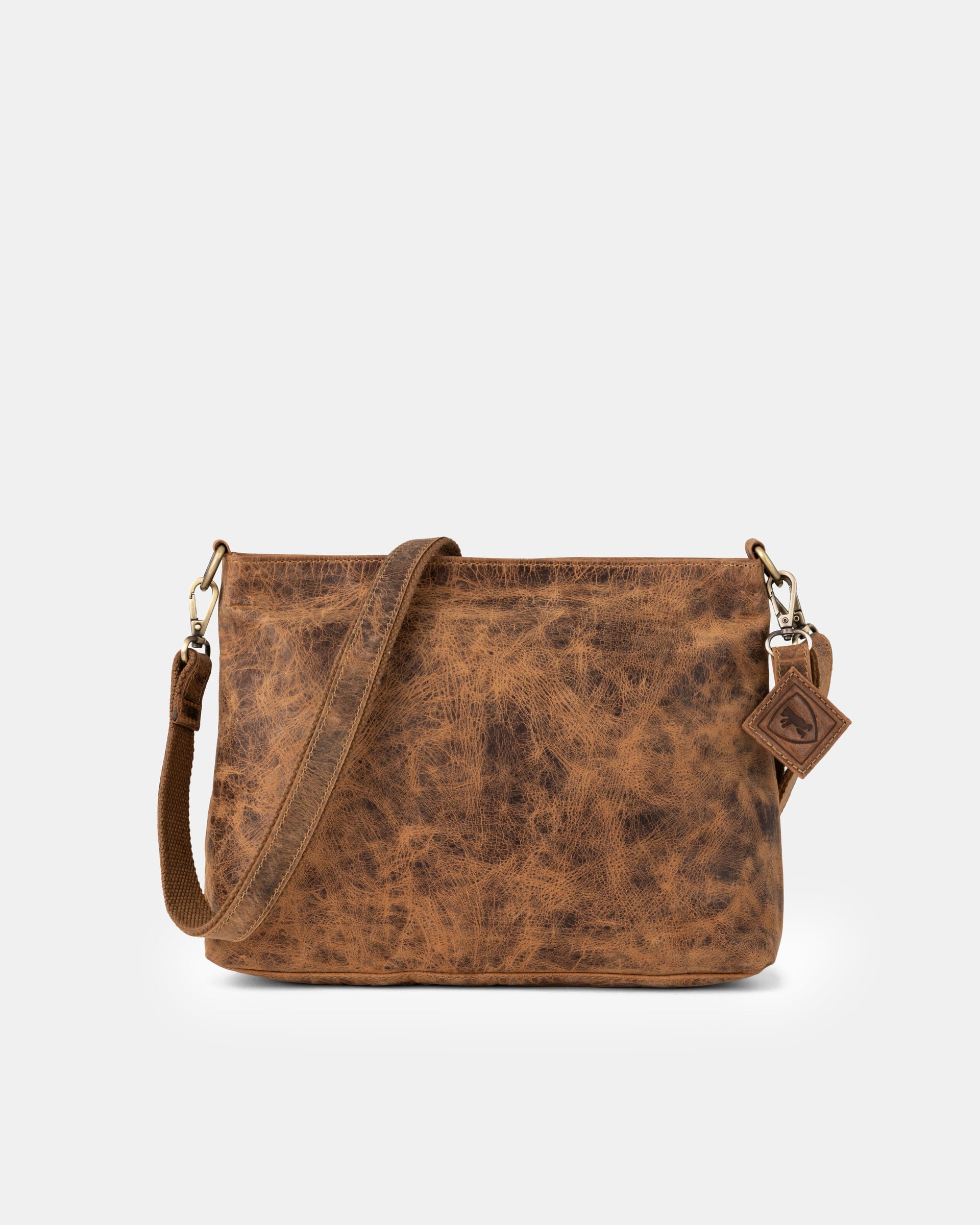 Berliner Bags Vintage schoudertas Marbella, kleine schoudertas van leer Berliner Bags Vintage schoudertas Marbella, kleine schoudertas van leer