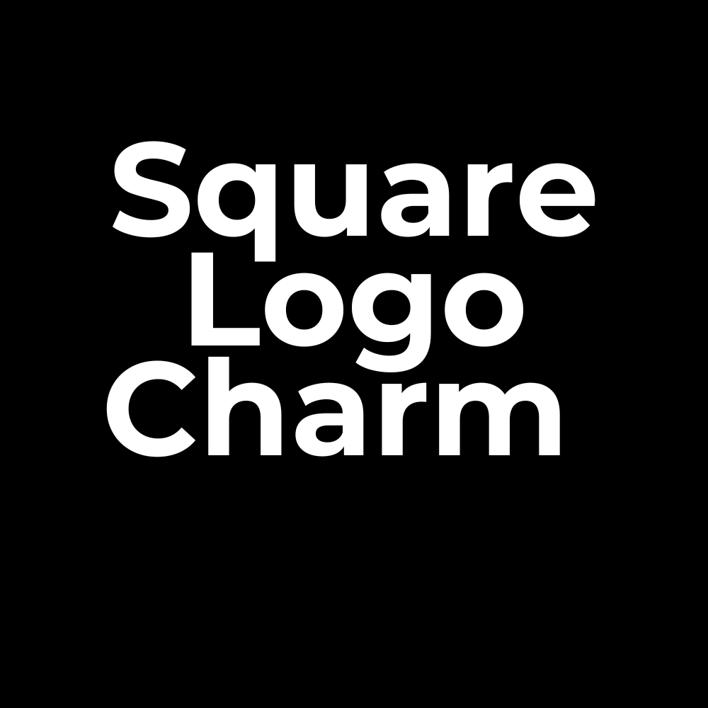 Square Logo Charm