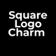 Square Logo Charm