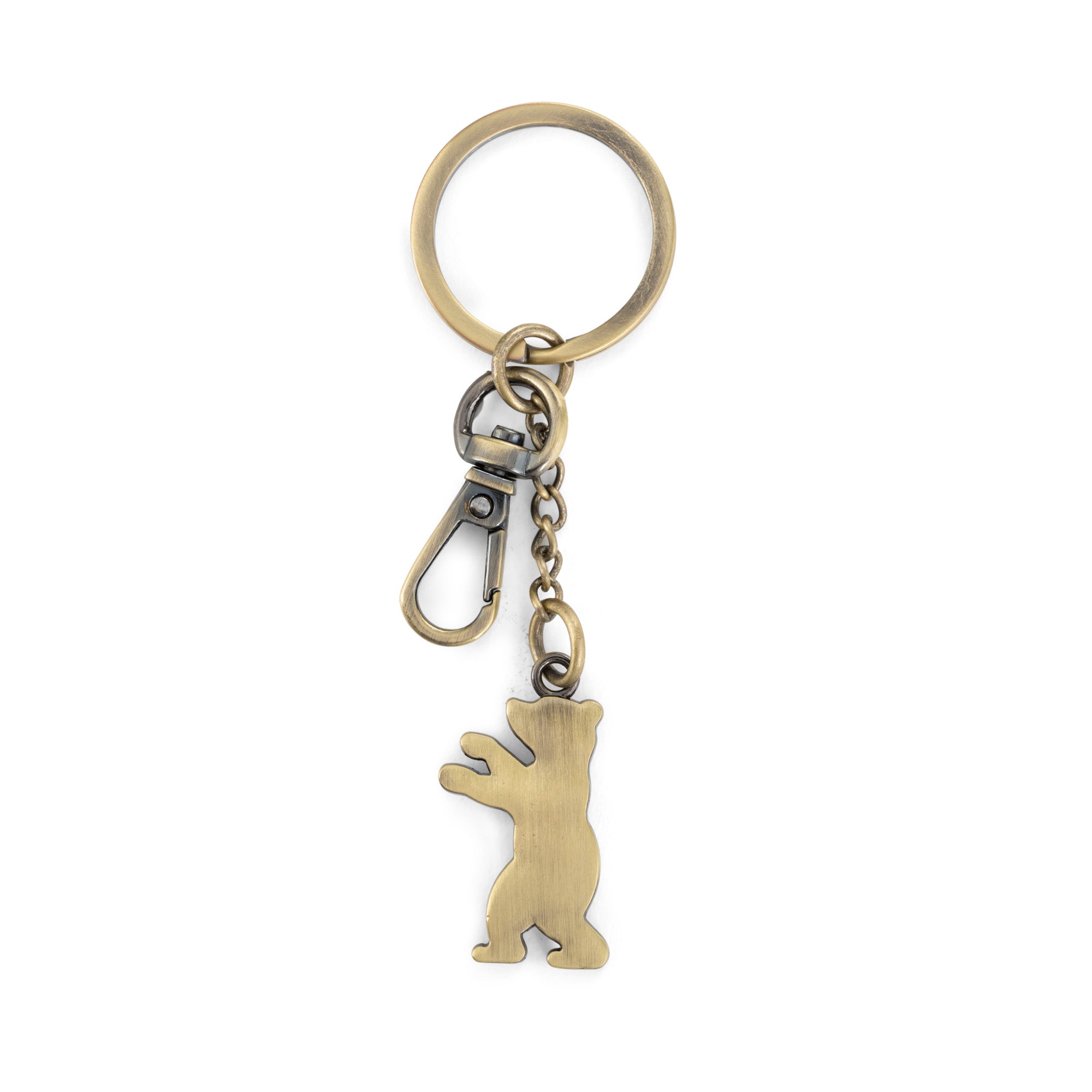 Leather on sale bear keychain